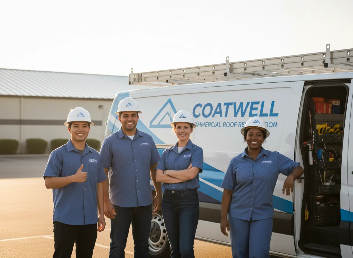 Commercial roof coating company in Deaver, WY